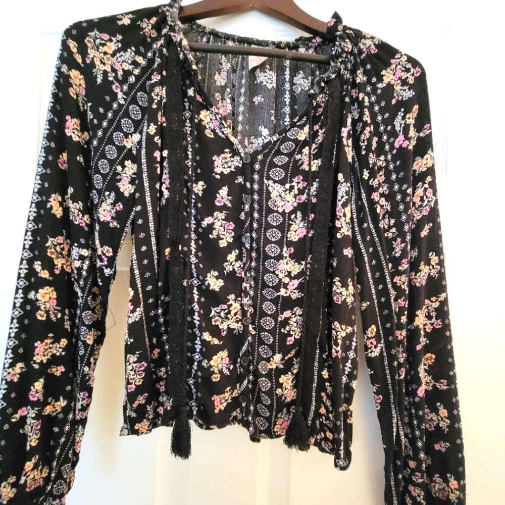 Womens Peasant Blouse